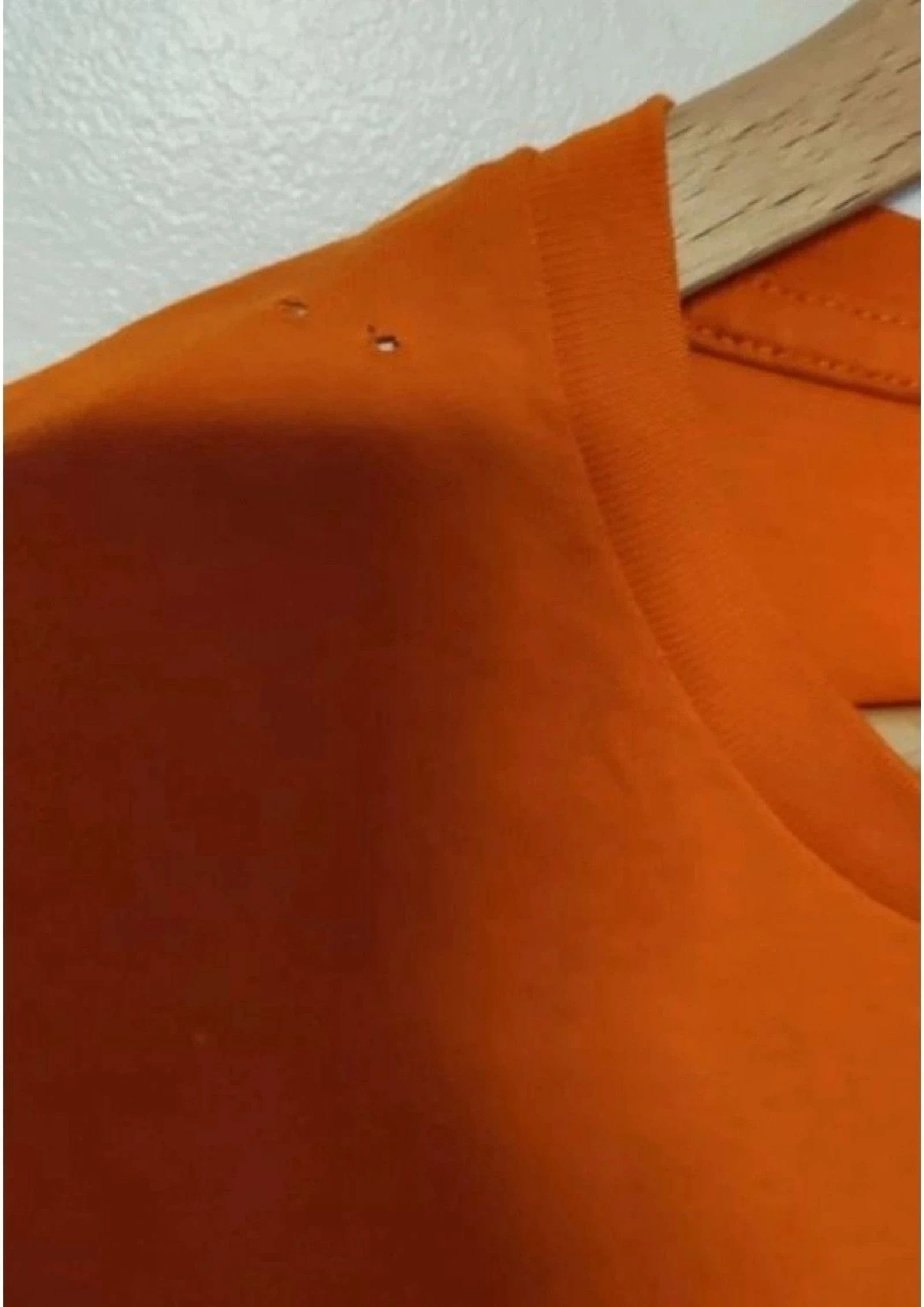 Orange plain women’s T-shirt FSBN – photo 2